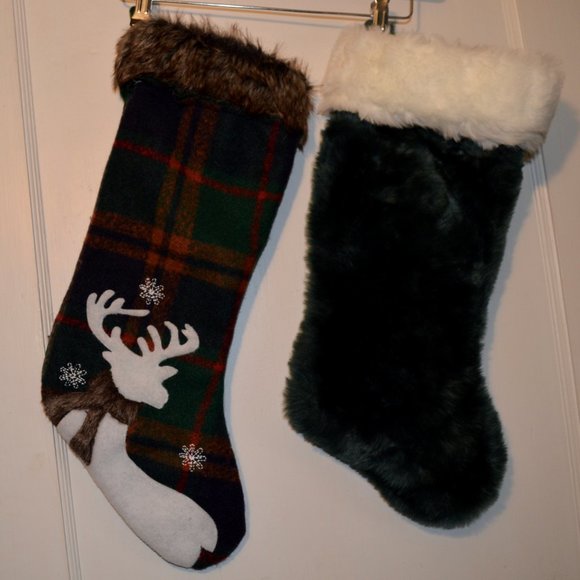 Set of Two Christmas Stockings NWOT - Picture 3 of 3